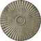 Ekena Millwork Shakuras Ceiling Medallion (For Canopies up to 5 1/2"), 29 1/2"OD x 2"P, Castle Stone Crackle CM30SHCSC - alternate 1